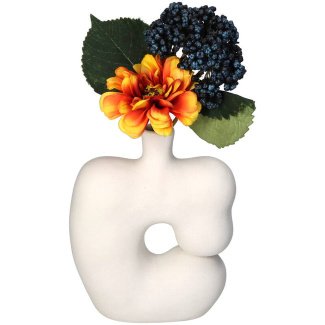 Vase Organic White