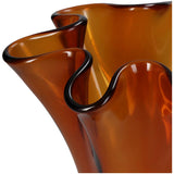 Bouquet Vase Amber