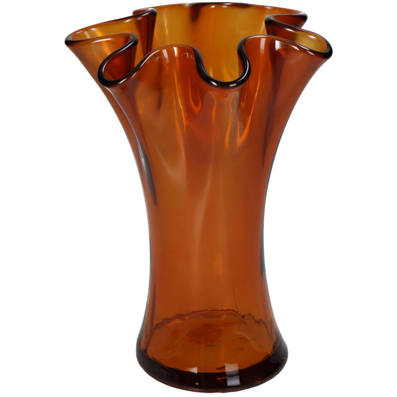 Bouquet Vase Amber