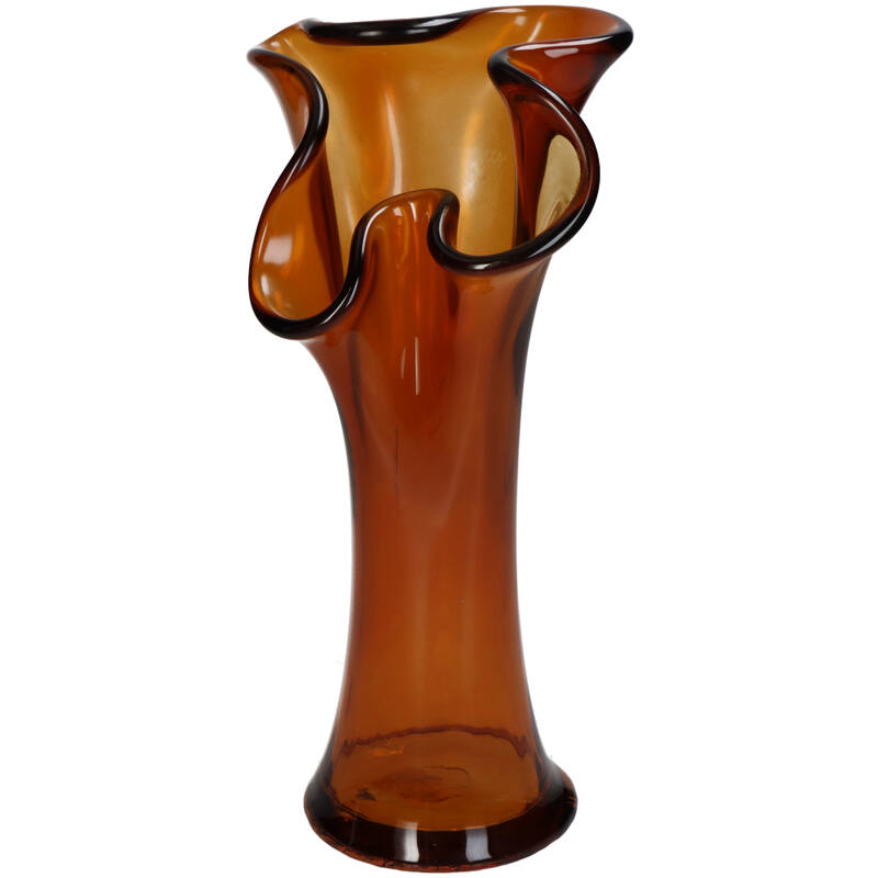 Bouquet Vase Amber L