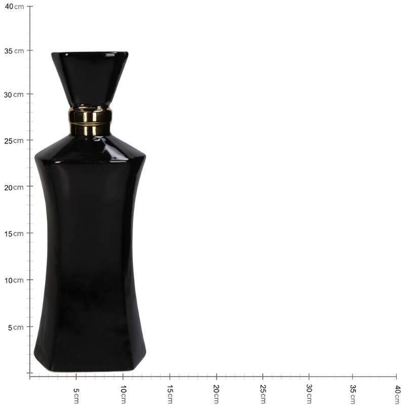 Vase Perfume Bottle Black