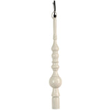 Pendant Light Aluminium Ivory 7.5x7.5x51cm
