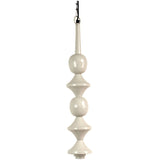 Pendant Light Aluminium Ivory 12x12x65cm