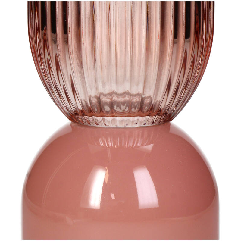 Vase Glass Peach