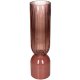 Vase Glass Peach