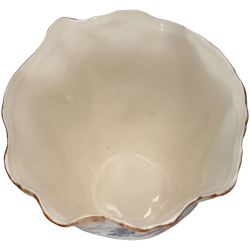 Vase Flowers Fine Earthenware Multi