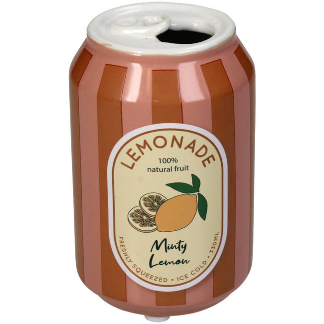 Vase Lemonade Lemon Can Fine Earthenware Multi