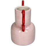 Vase Dolomite Pink 20.6x14.4x22cm