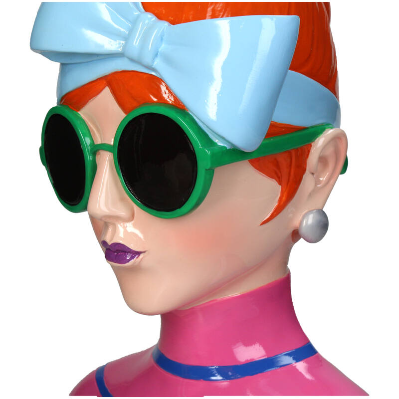 Vase Fashion Lady Polyresin Mix 24x17x30cm