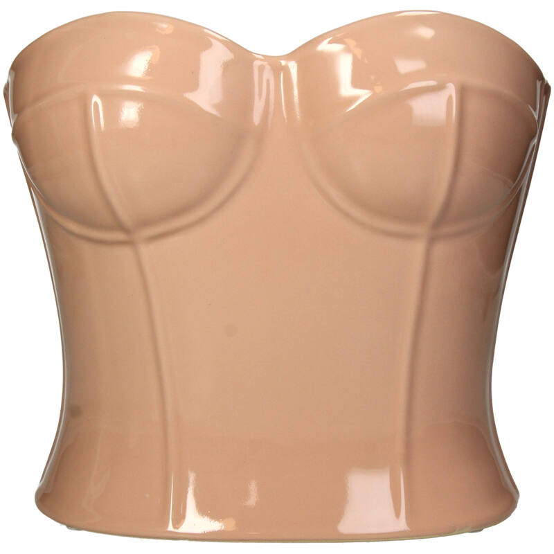 Vase Buste Fine Earthenware Peach 23.5x17x21cm