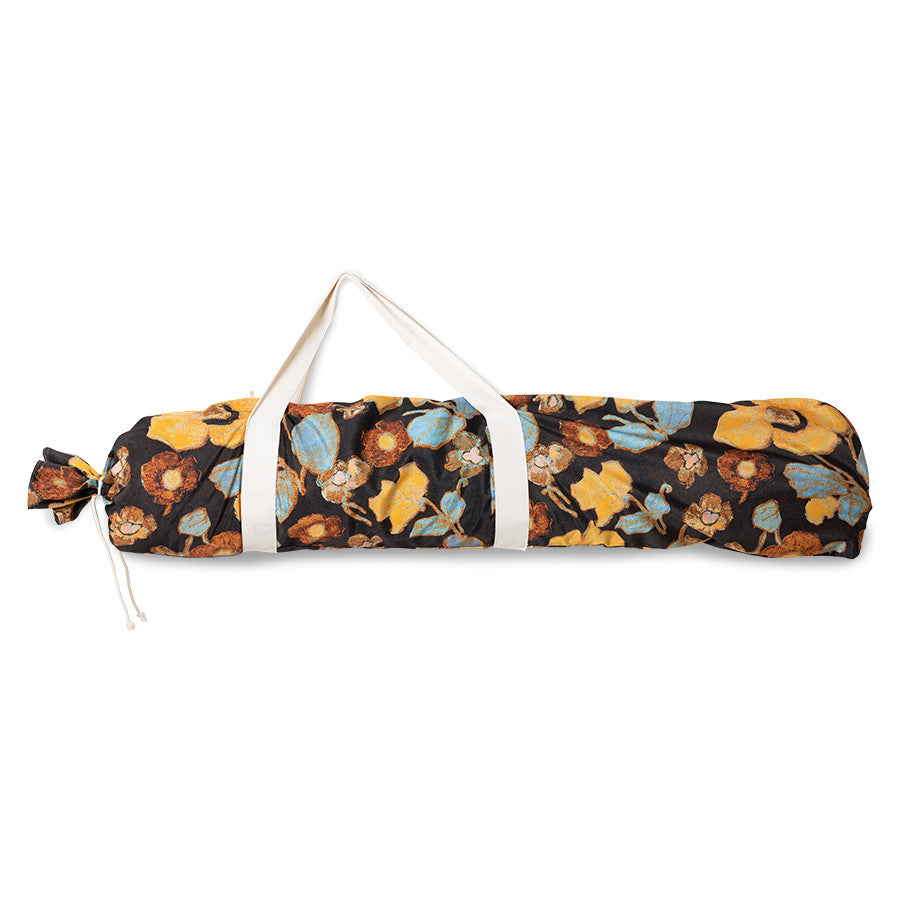 HKliving Beach Umbrella Floral Energy