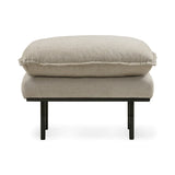 HKliving Retro Sofa Stool Wafer Cream
