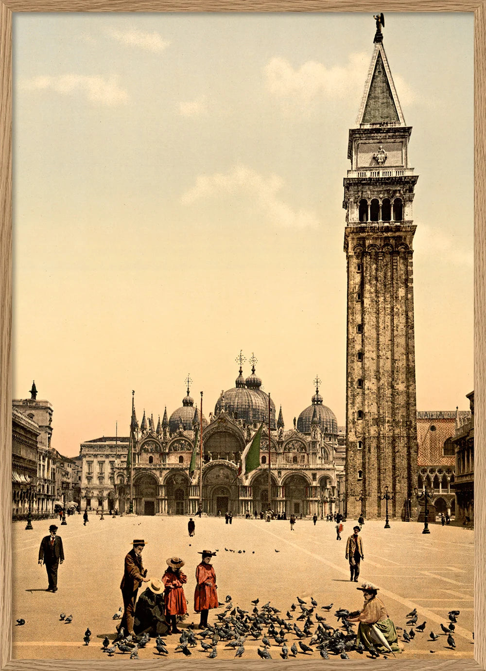 Venice Italy 50x70 Oak Frame