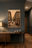 Genoa Italy 50x70 Oak Frame