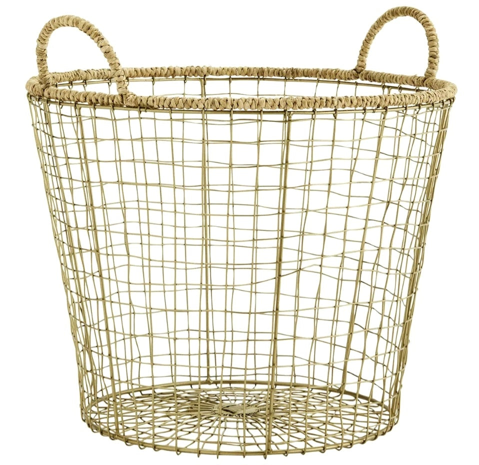 Wire Basket With Jute
- Madam Stoltz