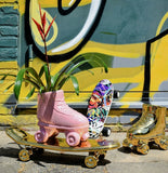 Planter Rollerskate Pink