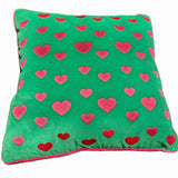 Cushion Hearts Velvet