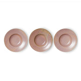 HKliving Pasta Plate Rustic Pink