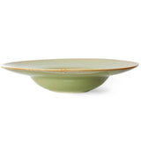 HKliving Pasta Plate Moss Green