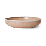 HKliving Deep Plate L Rustic Pink