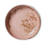 HKliving Deep Plate L Rustic Pink