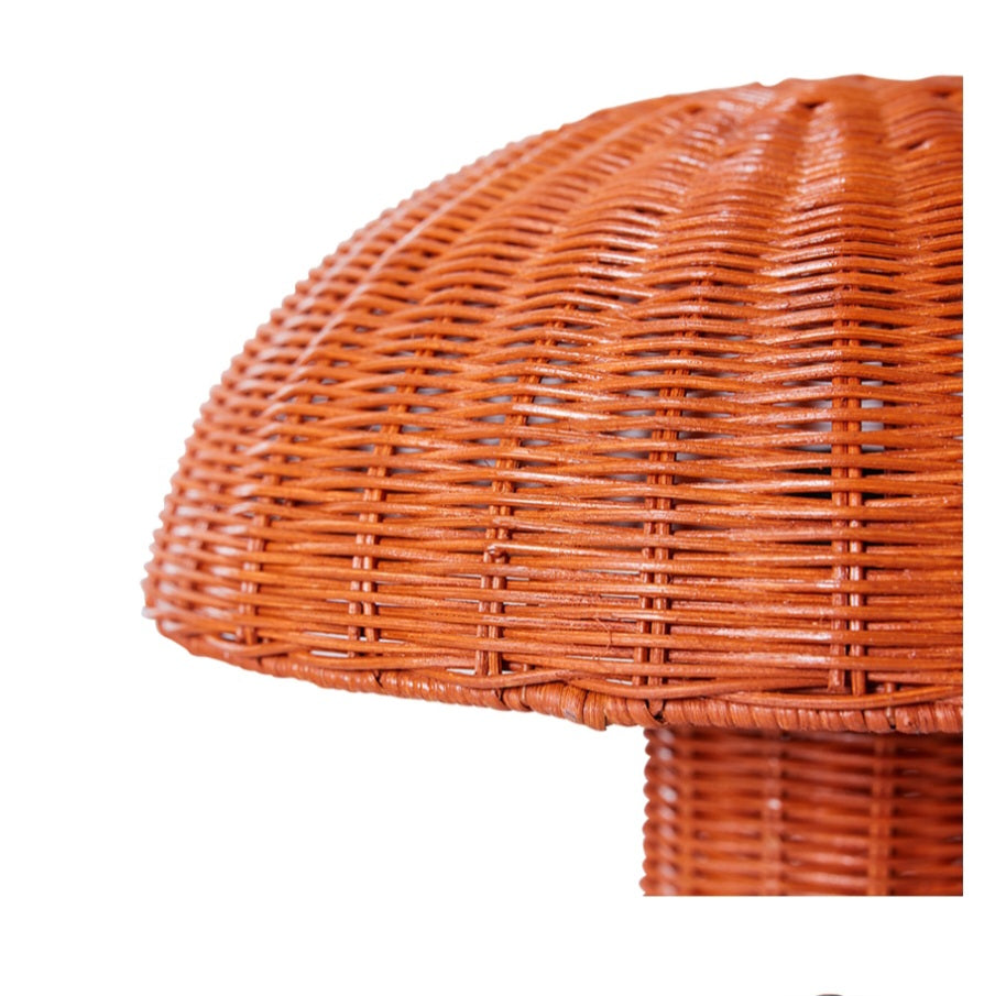 HKliving Rattan Table Lamp Coral