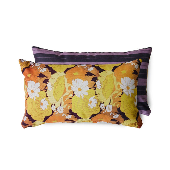 HKliving Printed Cushion Bloom (60X35)