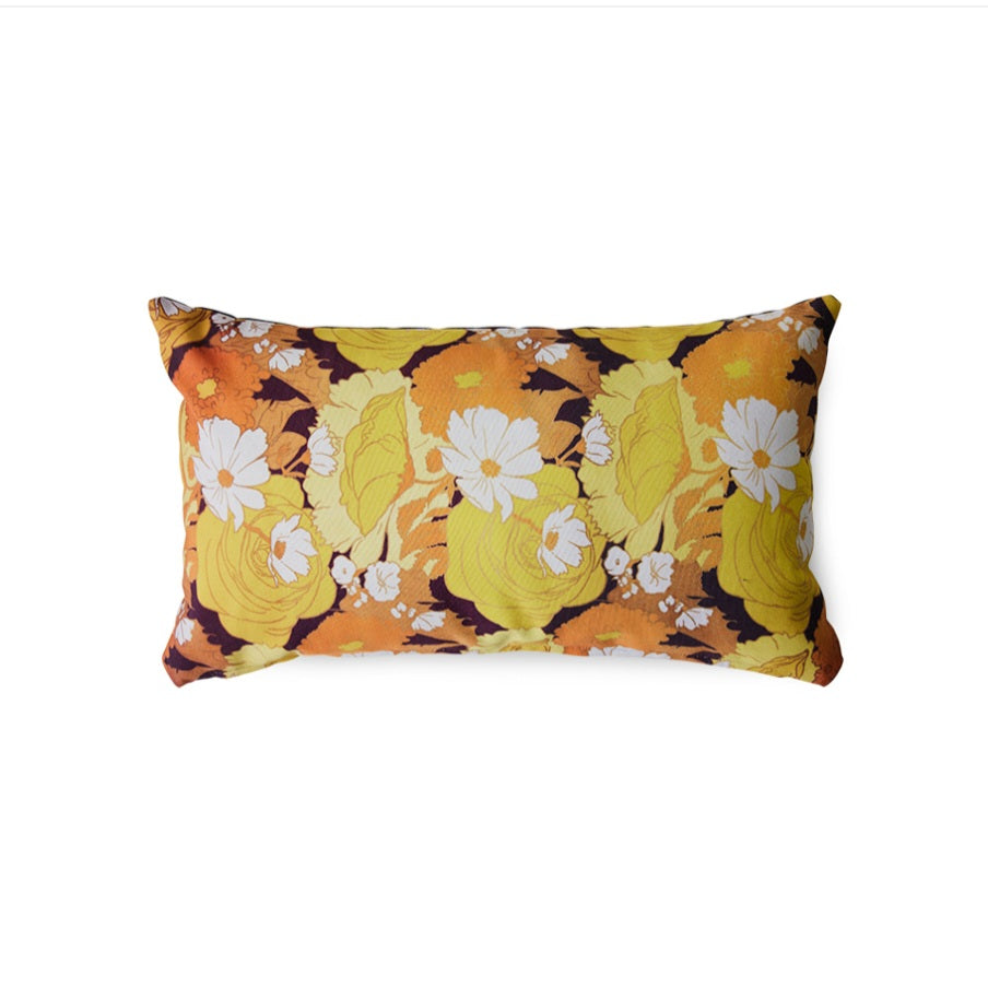 HKliving Printed Cushion Bloom (60X35)