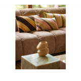 Striped Velvet Cushion Fame (60X35CM)