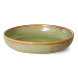 HKliving Deep Plate L Moss Green