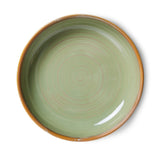 HKliving Deep Plate L Moss Green