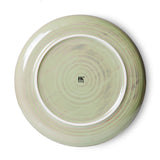 HKliving Dinner Plate Moss Green