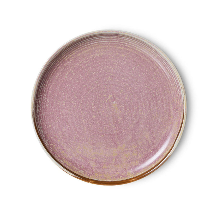 HKliving Side Plate Rustic Pink