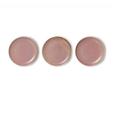 HKliving Side Plate Rustic Pink