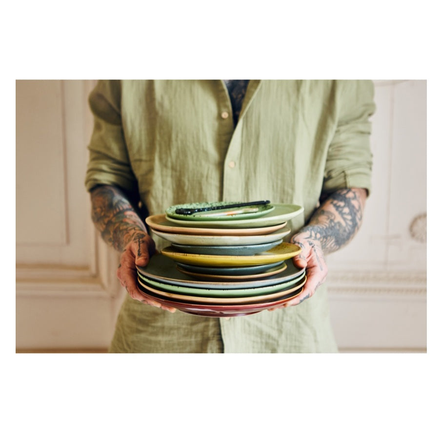 HKliving Dinner Plates Frost (set of 2)
