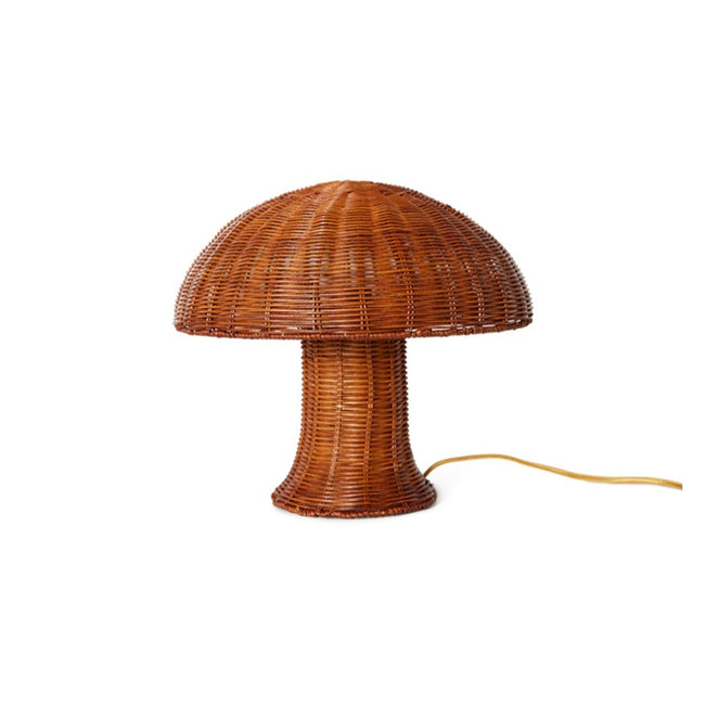 HKliving Rattan Table Lamp Natural