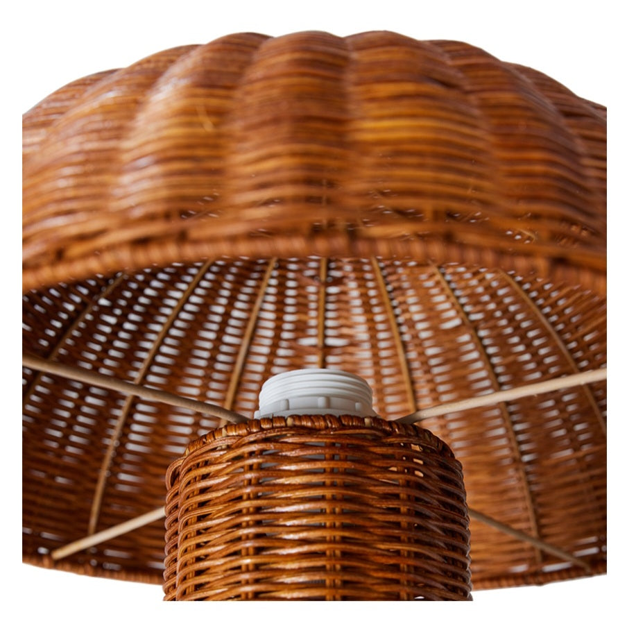 HKliving Rattan Table Lamp Natural