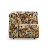 HKliving Wave Couch / Element Left High Arm / Printed Hoollywood