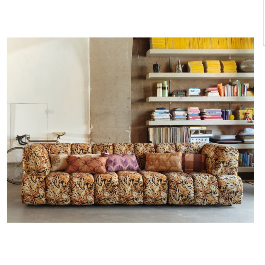 HKliving Wave Couch / Element Left Divan / Printed Hoollywood