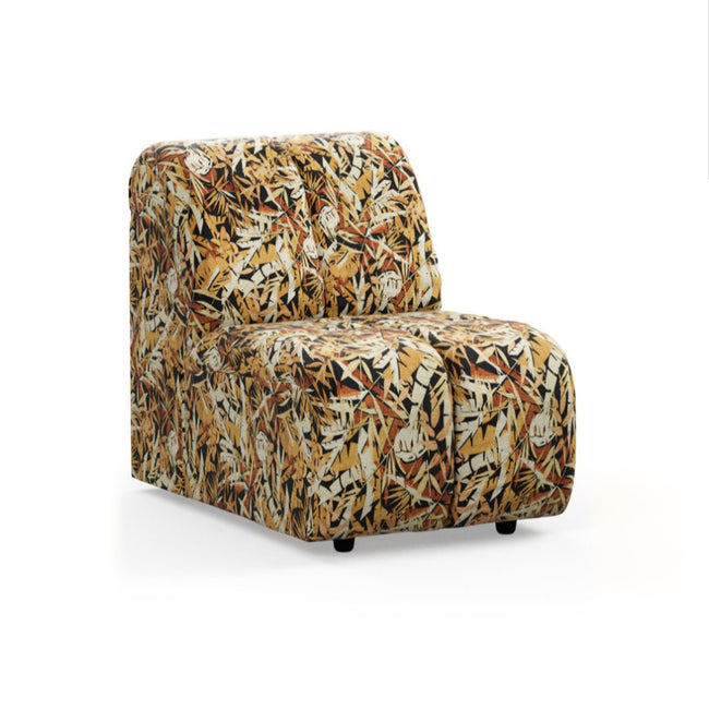 HKliving Wave Couch / Element Middle Small / Printed Hoollywood