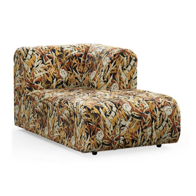 HKliving Wave Couch / Element Right Divan / Printed Hoollywood