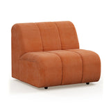 HKliving Wave Couch / Element Middle / Corduroy Rib / Dusty Orange