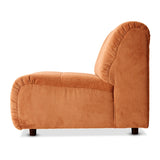 HKliving Wave Couch / Element Middle Small / Corduroy Rib / Dusty Orange