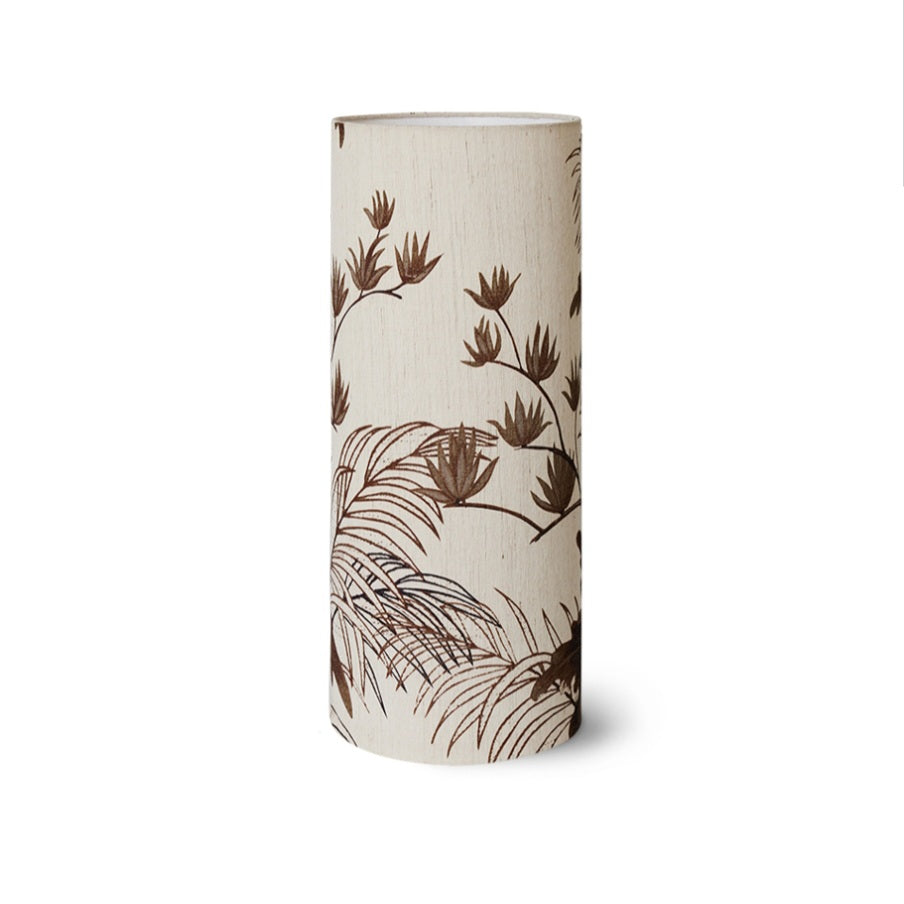 HKliving Cylinder Lamp Shade Floral