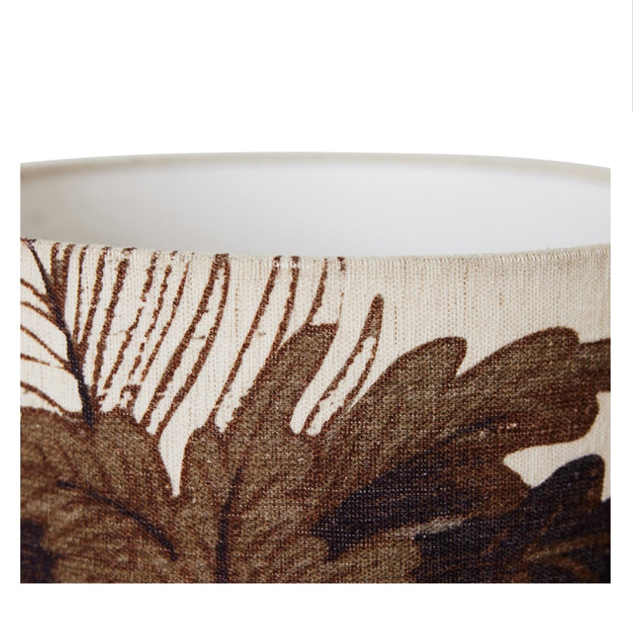 HKliving Cylinder Lamp Shade Floral