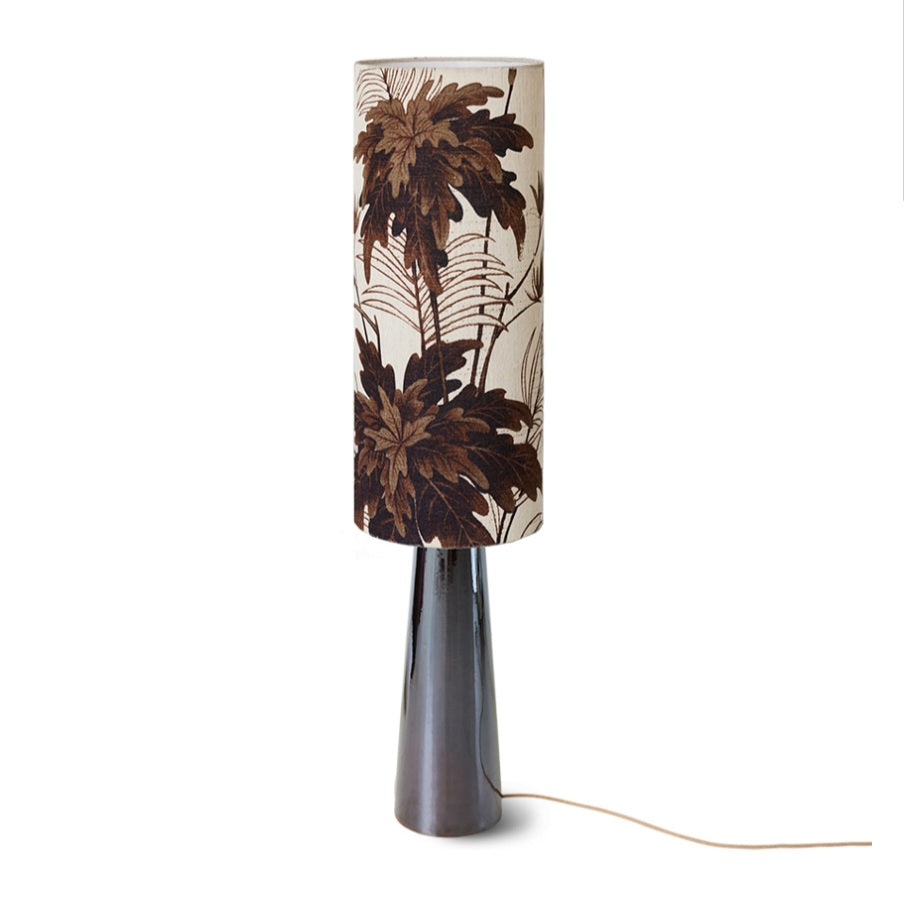 HKliving Cylinder Lamp Shade Floral