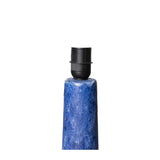 HKliving Retro Stoneware Lamp Base Blue