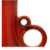 HKliving Grand Table Lamp Base Glazed Orange