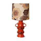 HKliving Grand Table Lamp Base Glazed Orange