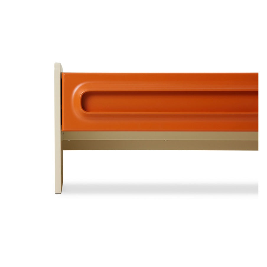 HKliving Space Low board Orange / Cream